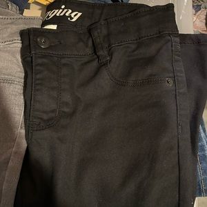 Crazy 8 jegging girls 8 plus (grey wash and black)